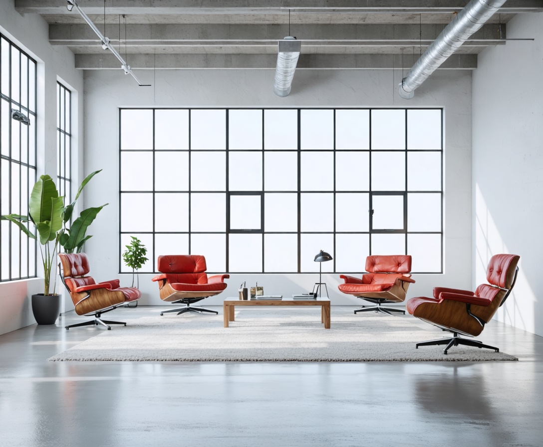 Modern minimalist office studio in Austin, Texas